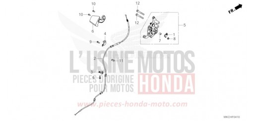 PARKING BRAKE LEVER GL1800BDM de 2021